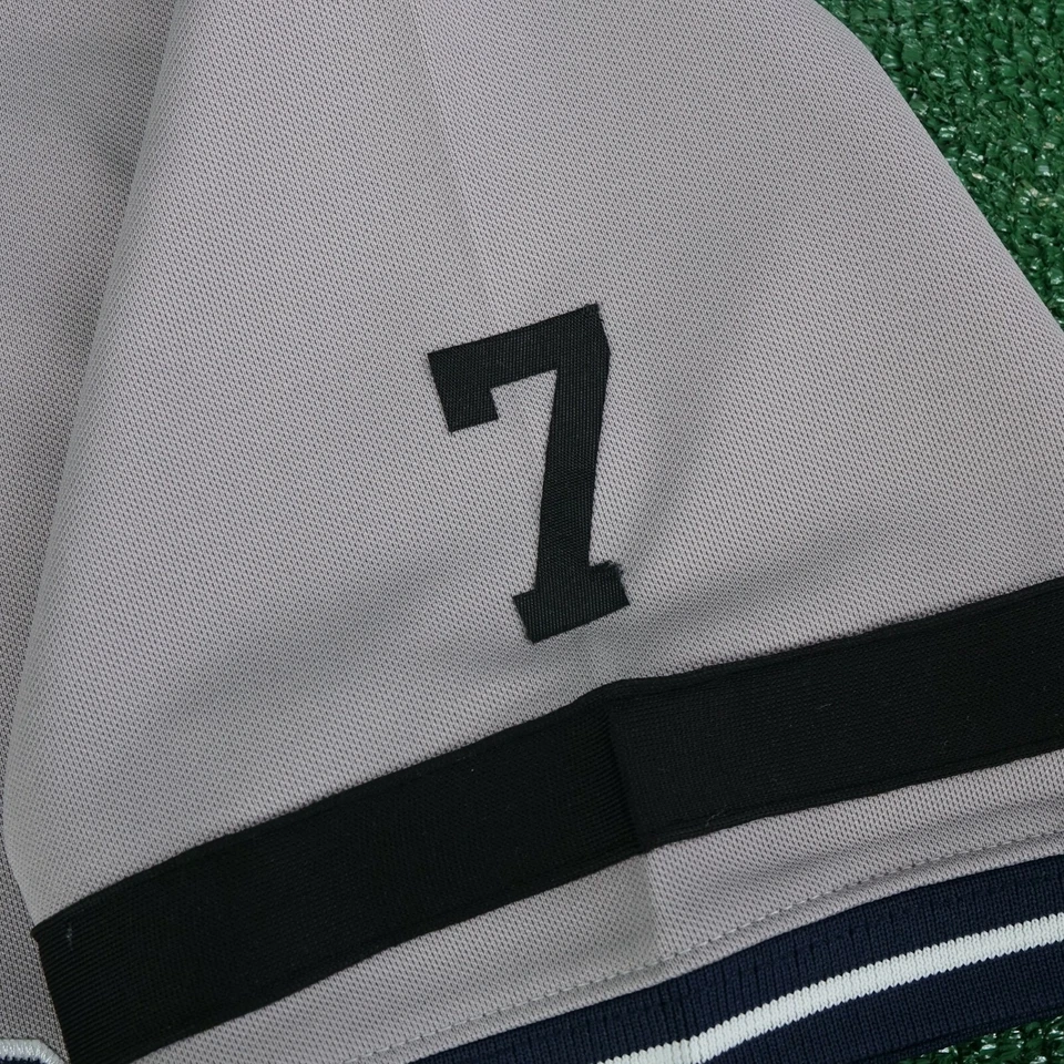 Don Mattingly 1995 New York Yankees Cooperstown Men's Grey Road Jersey - Image 4 of 4