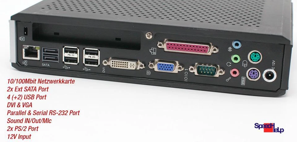 Nano Mini Computer PC for Windows XP Pro DOS Old Games Parallel LPT RS-232 COM - Image 3 of 4