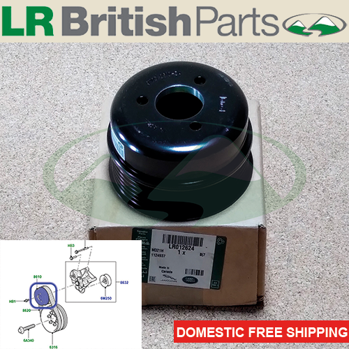 Land Rover Fan GENUINE LAND ROVER FAN PULLEY RANGE ROVER LR4 RANGE ROVER SPORT 5.0L ...