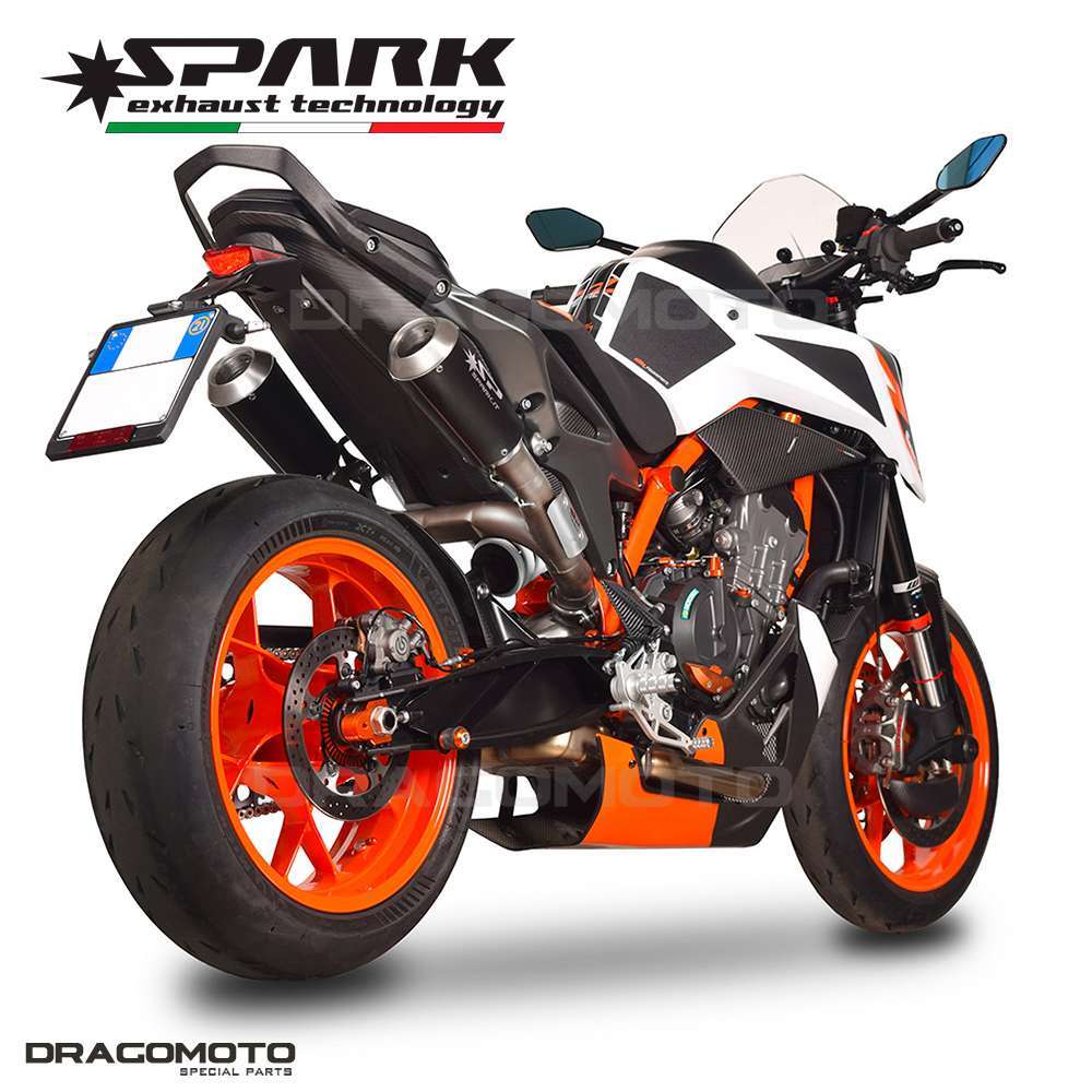 ktmボタニカル Exhaust system GKT0119TOMA for Ktm DUKE 790 (18-20) bike