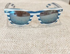 Pottery Barn Kids  Teeny Tiny Optics Collab Stripe Navy White Shark Sunglasses