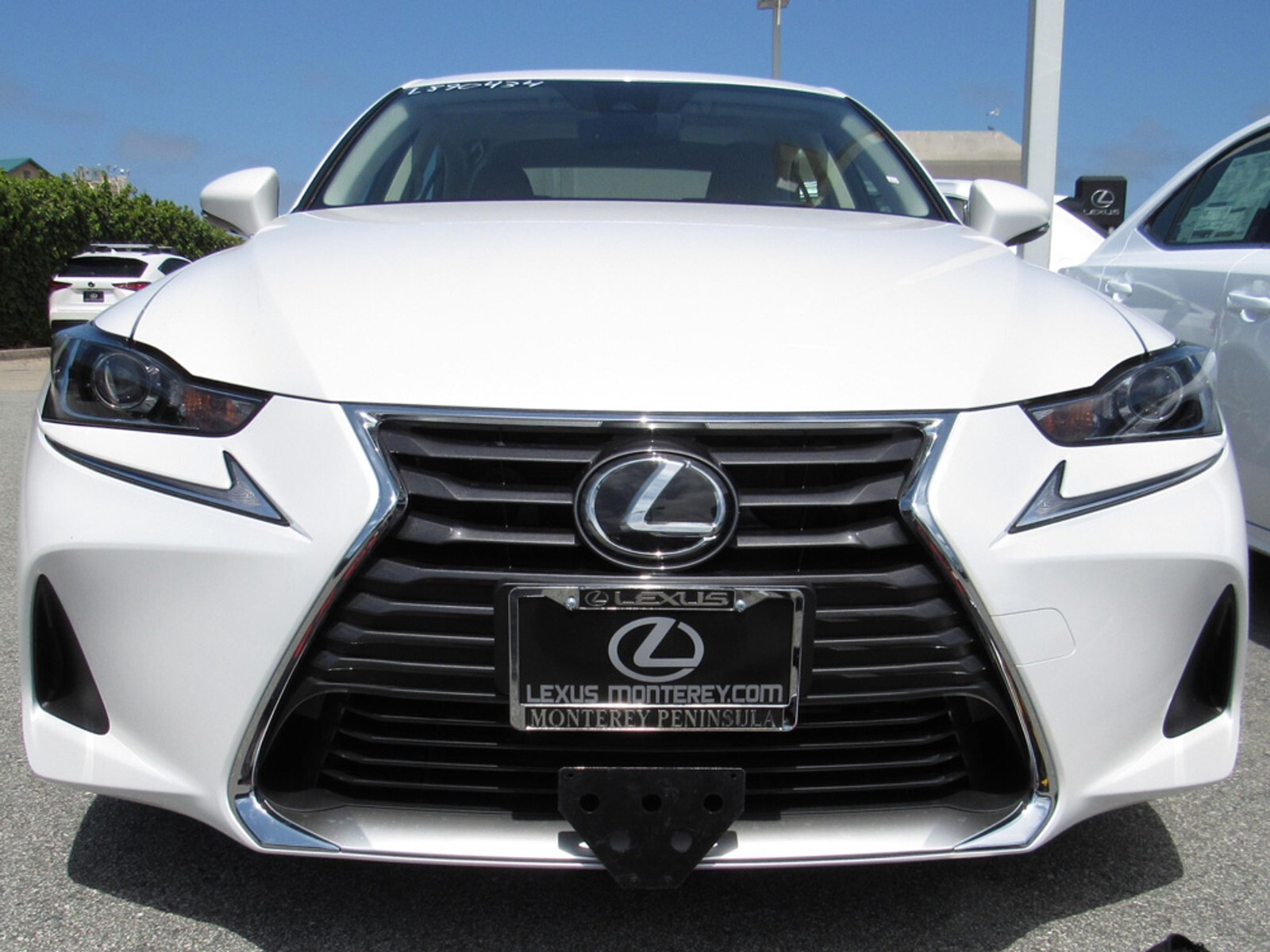 Quick Release Front License Plate Tag Bracket for 2019 Lexus IS300 NON