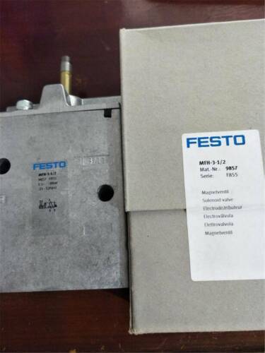 1PC New FESTO MFH-3-1/2 9857 Solenoid Valve Free Shipping - Picture 2 of 5