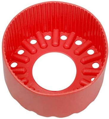 Trident Tauchflaschen-Boot Scuba Aluminium Tankfuß 7.25'' Vinyl Tauchen Rot TA51