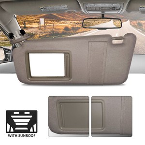 New Driver Side Brown Windshield Sun Visor Without Sunroof for Camry 2007-2011
