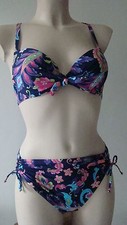 NEUF MAILLOT DE BAIN 2 PIECES LISE CHARMEL TAILLE 85 C + SLIP LA NEW PERSANE