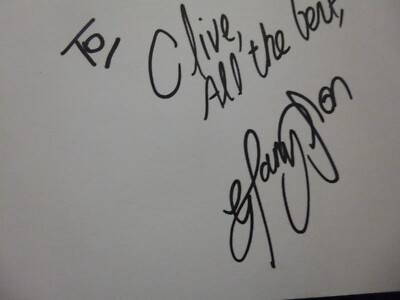 Britain's Got Talent Waterloo Road Emmerdale GEORGE SAMPSON hand signed card