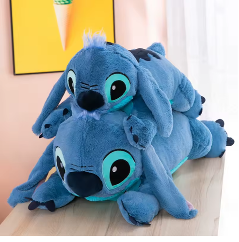 Disney Kawaii Stitch Plush Toy Doll | Soft Sleeping Pillow | 55cm Animal Cartoon