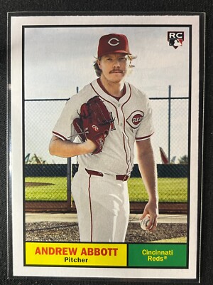 2024 Topps Archives #97 Andrew Abbott RC Rookie Card Cincinnati Reds