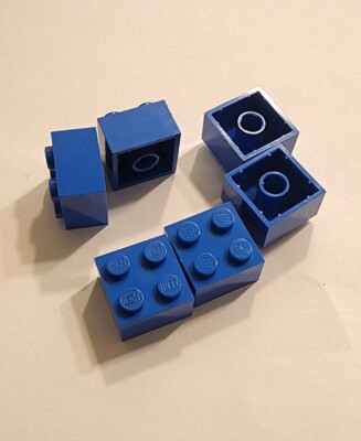 3003 LEGO Parts Brick Blue 2x2 QTY:6