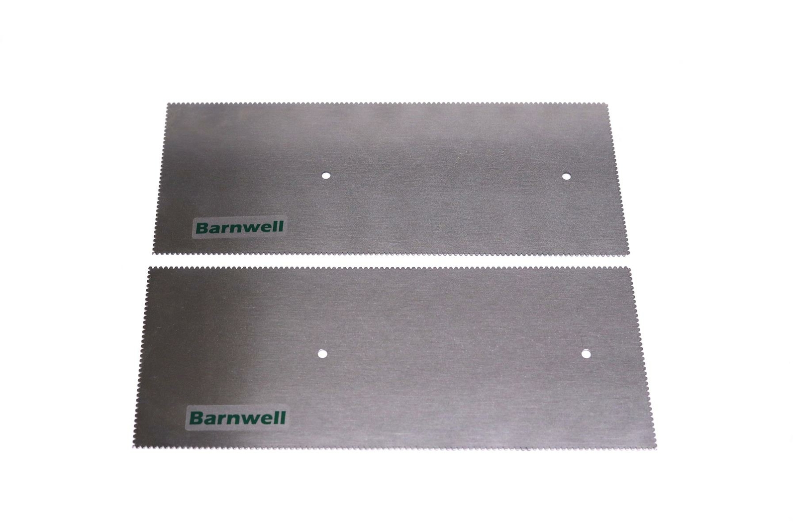 Barnwell Replacement 1.0mm V Notched Adhesive Trowel Blade x 2