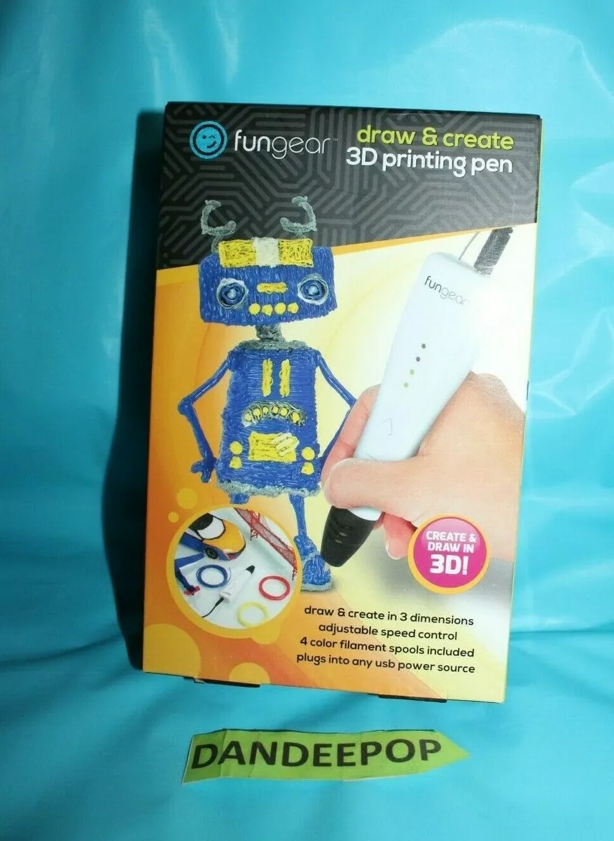 Fungear Draw & Create 3d Printing Pen With Filament for sale online