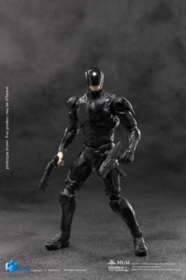 Hiya Toys LR0083 Exquisite Mini ROBCOP 2014 ROBOCOP BLACK 1/18 4