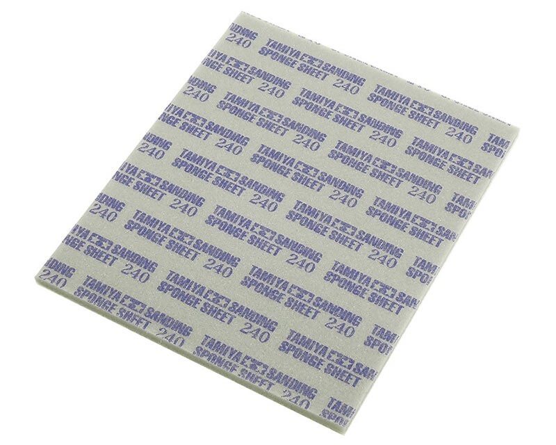 Tamiya 87162 Sanding Sponge Sheet 240 modellismo