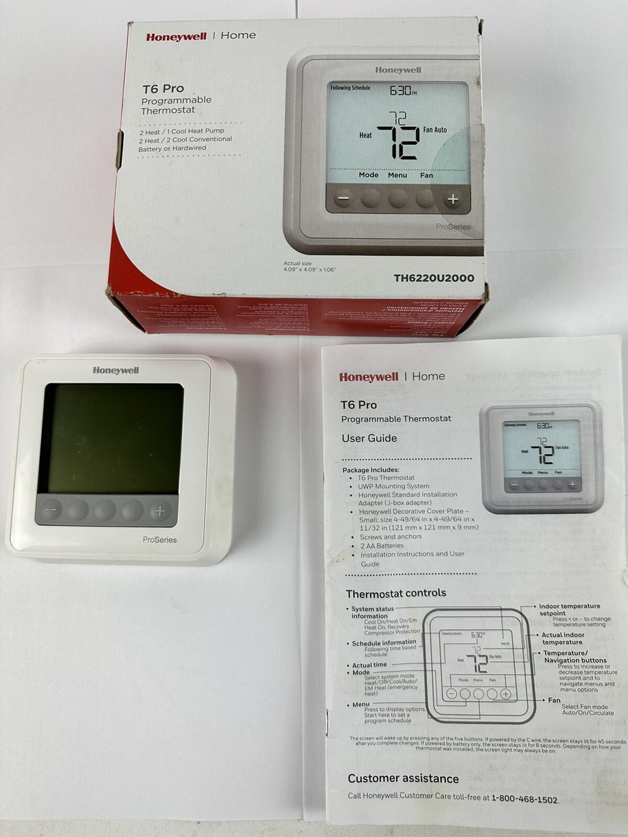 Thermostat For House Honeywell Lyric T6 Pro Thermostat WiFi