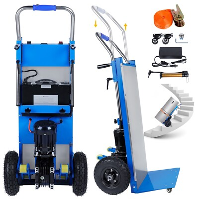 #ad #ad 1200W Electric Stair Climbing Sack Hand Trucks DollyLoad 880 lbs $550.99