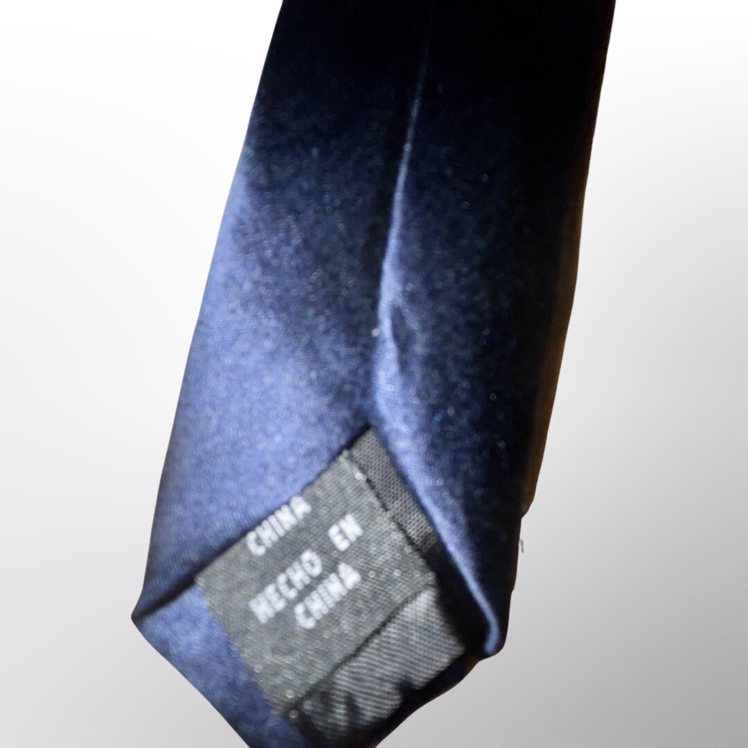 Gian Franco ITALY RUFFINI navy Blue Silk Tie X long … - Gem