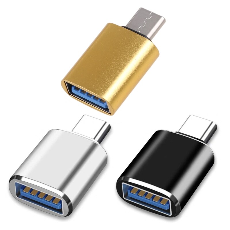 USB Type C to USB 3.0 Female OTG Adapter for High-Speed Data Transfer