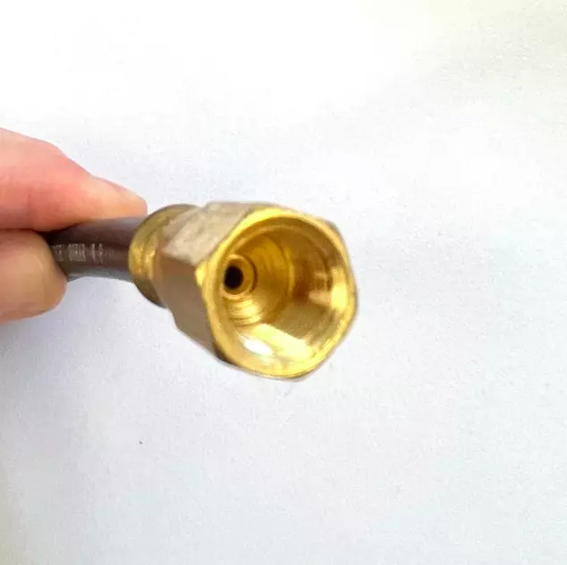 1932-1935 DeSoto Plymouth Chrysler Dodge Fuel Line To Fuel Pump Flex Tube 388576 - Image 4 of 4