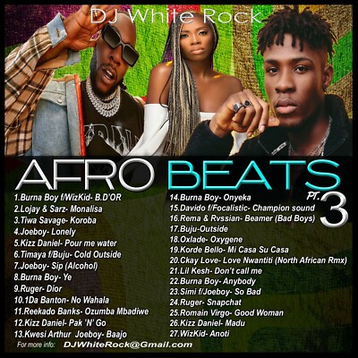 DJ White Rock  AFROBEATS Pt.3