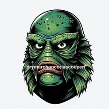 The Creature from The Black Lagoon Sticker UNIVERSAL MONSTERS