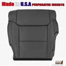2014 -2021 For Toyota Tundra Platinum Driver Bottom Perforated Leather Cover Blk