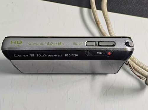 Sony Cyber-shot DSC-TX20 16.2MP CMOS Vintage Digital Camera -100% Working-Green - Bild 5 von 12