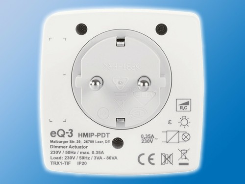 HomeMatic IP | Dimmer-Steckdose | HmIP-PDT | Phasenabschnitt | Dimmfunktion - Bild 6 von 10