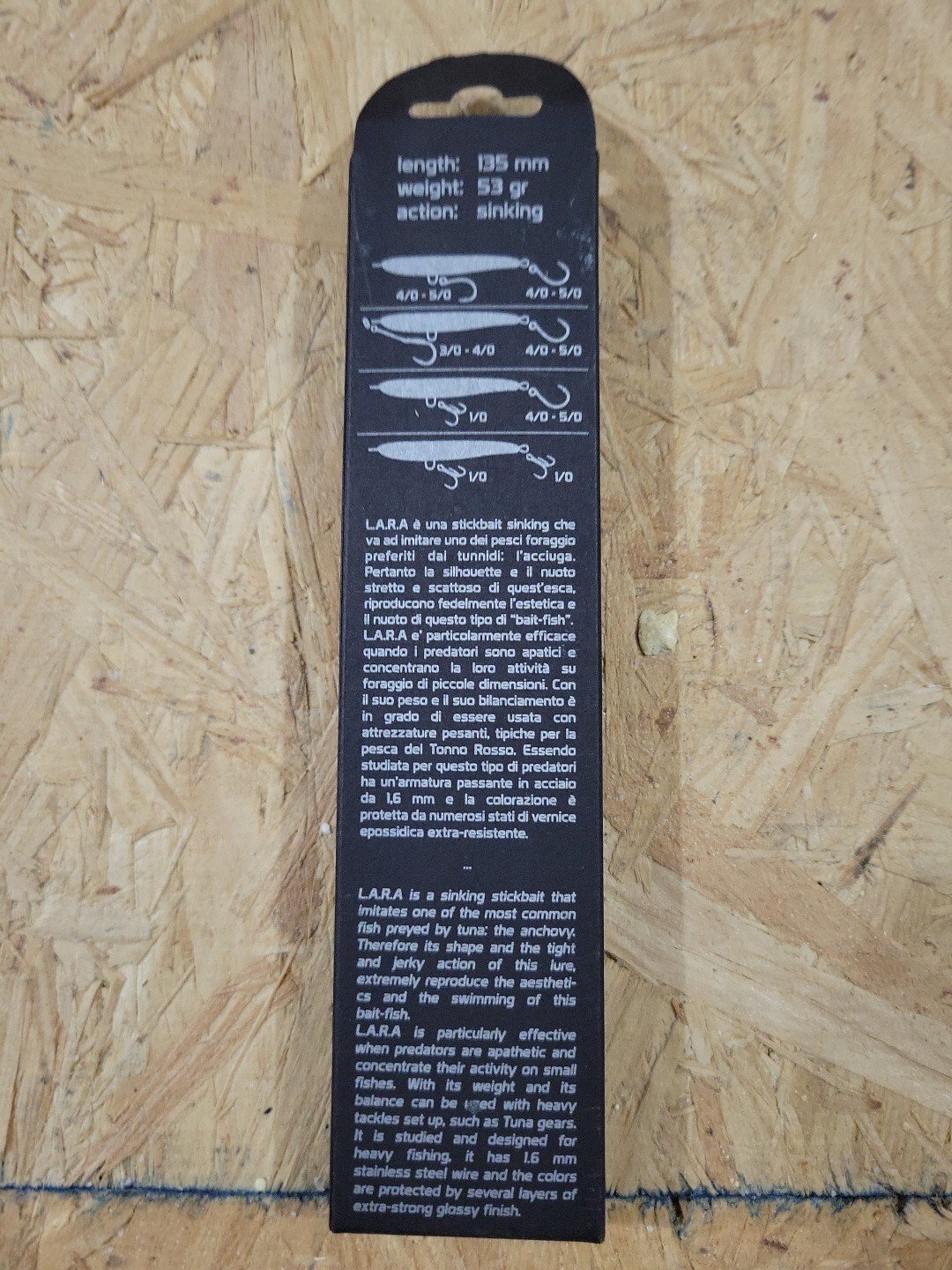 New JackFin LARA 135-S Stickbaits Color Pink Tuna Series - Image 2