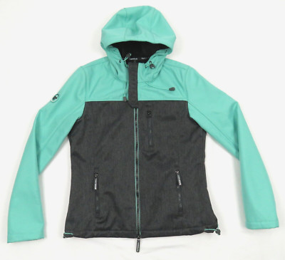 NWOT Superdry Japan Windtrekker Fleece Lined Hooded Full Zip Coat Jacket M