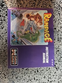 Rampage NES W/ Box Game And Manual. See Pic For Condition.