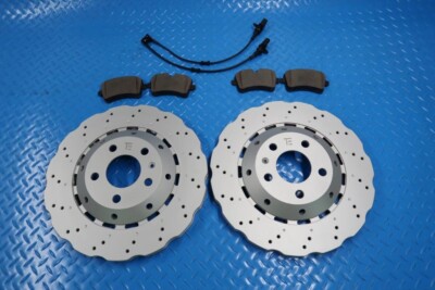 TopEuro Replacement rear pads & rotors for Audi Rs5 #12240