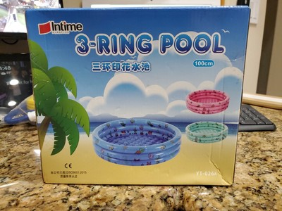 INTIME 3-Ring Pool 100 cm YT-026A and 