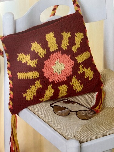 Learn to do Pattern-Play Intarsia Crochet Patterns Book Botanica Palm Afghans + - Picture 5 of 9