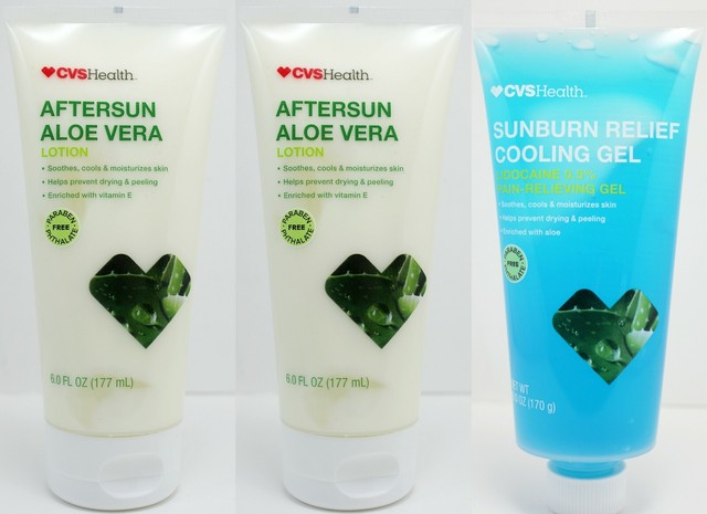 cvs health aftersun aloe vera lotion