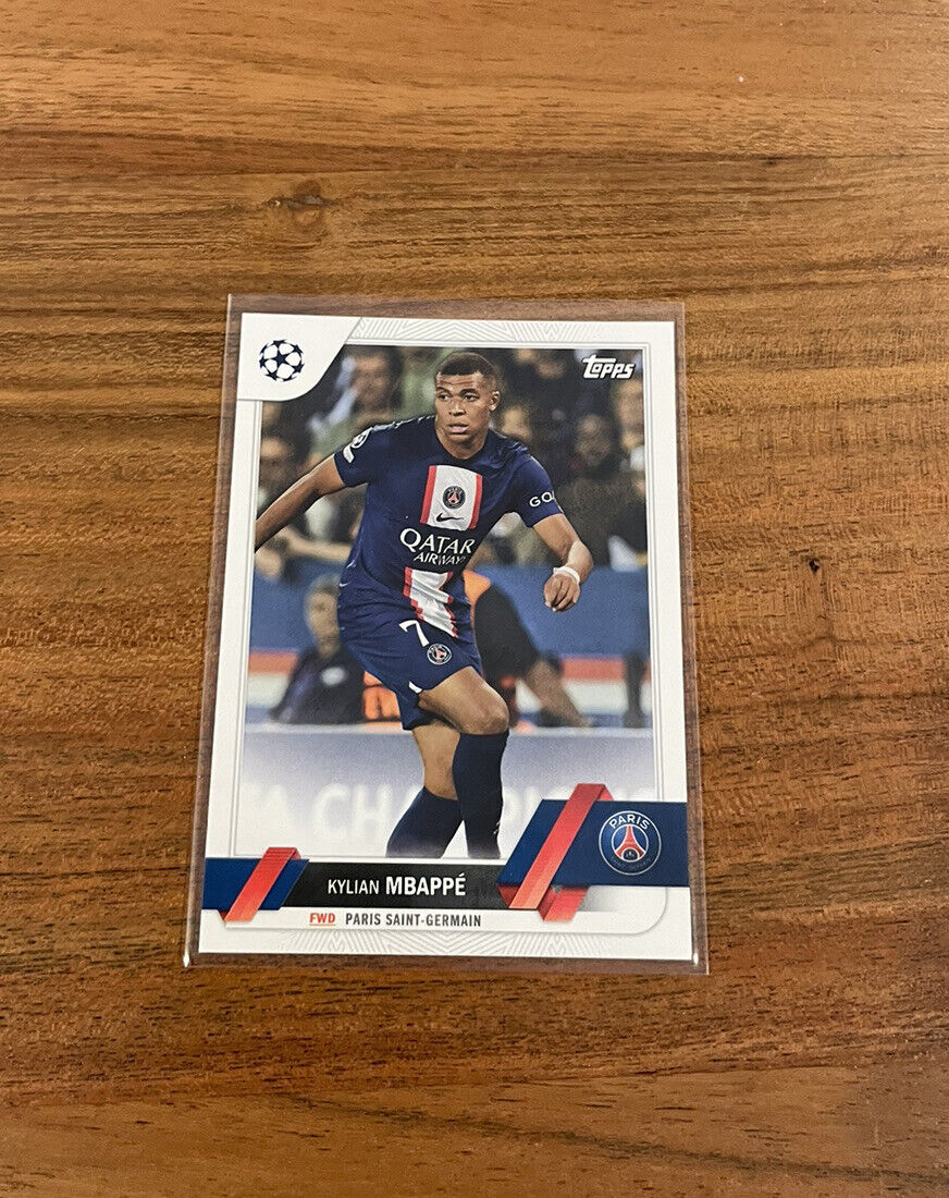 Kylian Mbappe 2022-23 Topps Japan Limited Ed. SP NRMT+ Kylian Mbappe 2022-23 Topps Japan Limited Ed. SP NRMT+