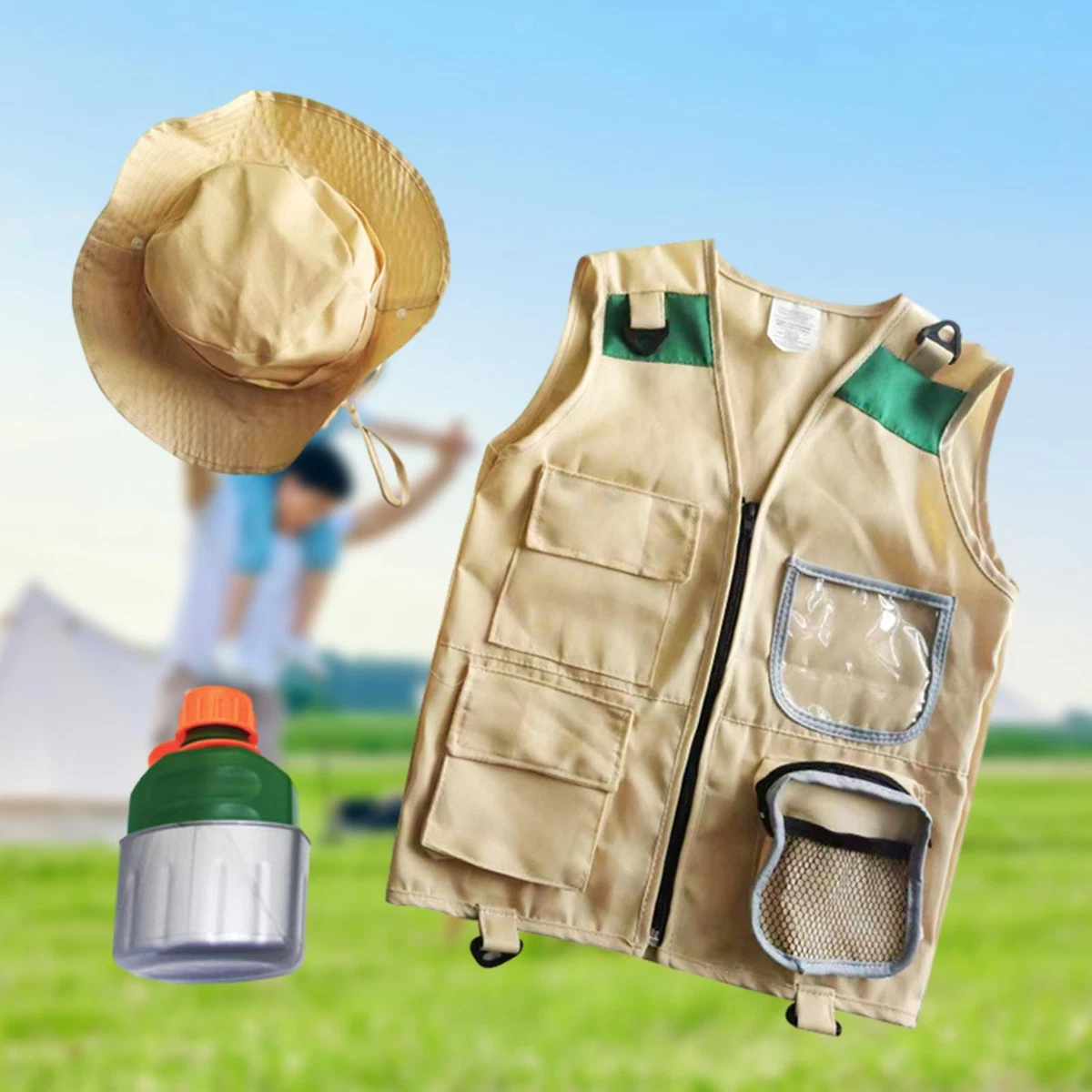 Childrens cargo shop vest
