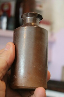 Antique, 4 1/2'', Stone Glazed, NOTT'S, Master Ink Bottle, Item # A - 4597