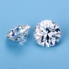 5.0mm Beauty Round European Cut G-H Color VVS Moissanite Loose Stone 1PCS