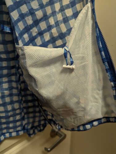 MARNI x UNIQLO HTF Hand-Paint Print Packable Windbreaker Men's Jacket S Blue - Picture 11 of 14