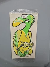 Quaker 1989 Bicycle Giveaway Wheel Rattler - Parrot