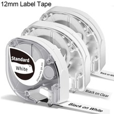 Phomemo P12 Label Maker Plastic Labeling Tape Refills Thermal Transfer Label