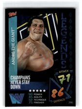 2021 Topps Chrome Slam Attax WWE #134 Andre the Giant