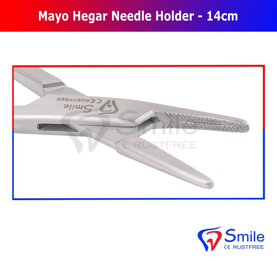 Porta Aghi Seghettato Per Sutura Portaaghi Olsen Hegar Grado T/C