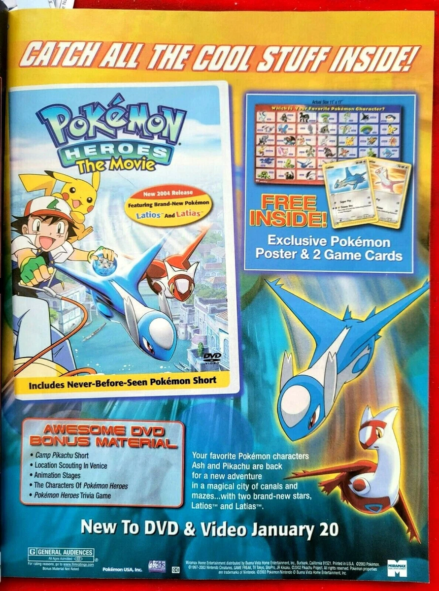 Pokemon heroes full movie free sale