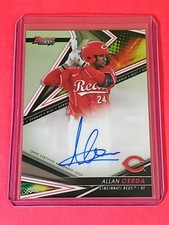 Allan Cerda 2022 Bowman's Best Base On-Card Auto #B22-AC Cincinnati Reds