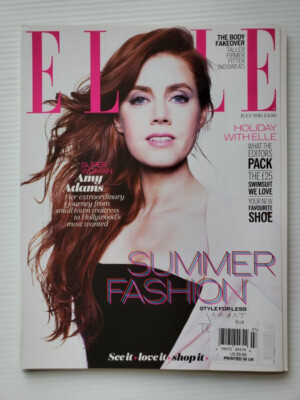2013 UK Elle Magazine AMY ADAMS Leah de Wavrin Charlotte Free KATE UPTON K Moss