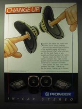 1986 Pioneer Speakers Ad - Change Up