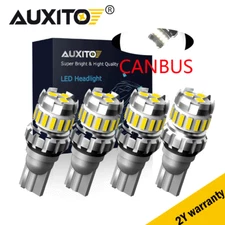 4x AUXITO T15  Error Free LED Back up Reverse Light Bulb 2400LM Xenon White 2F
