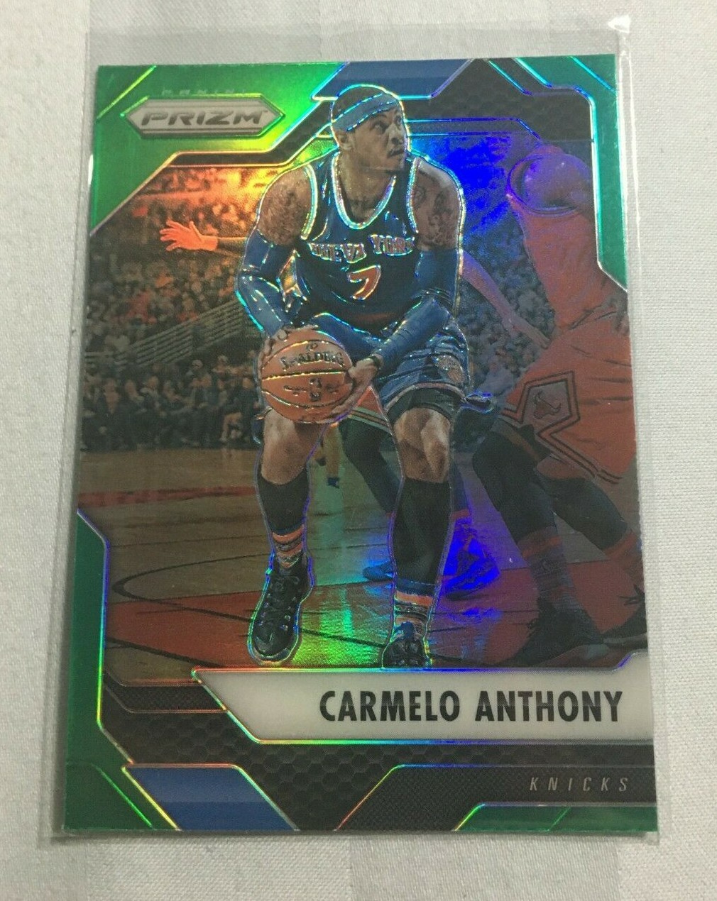 2016-17 Prizm Green CARMELO ANTHONY